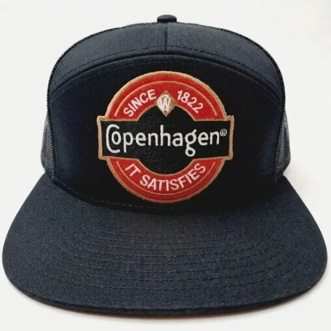 Copenhagen Embroidered Retro Hat Trucker Hat Many Colors Snapback Hat, Unisex Casual Street Style, Gift Idea For Her Him, Unisex Everyday Wear