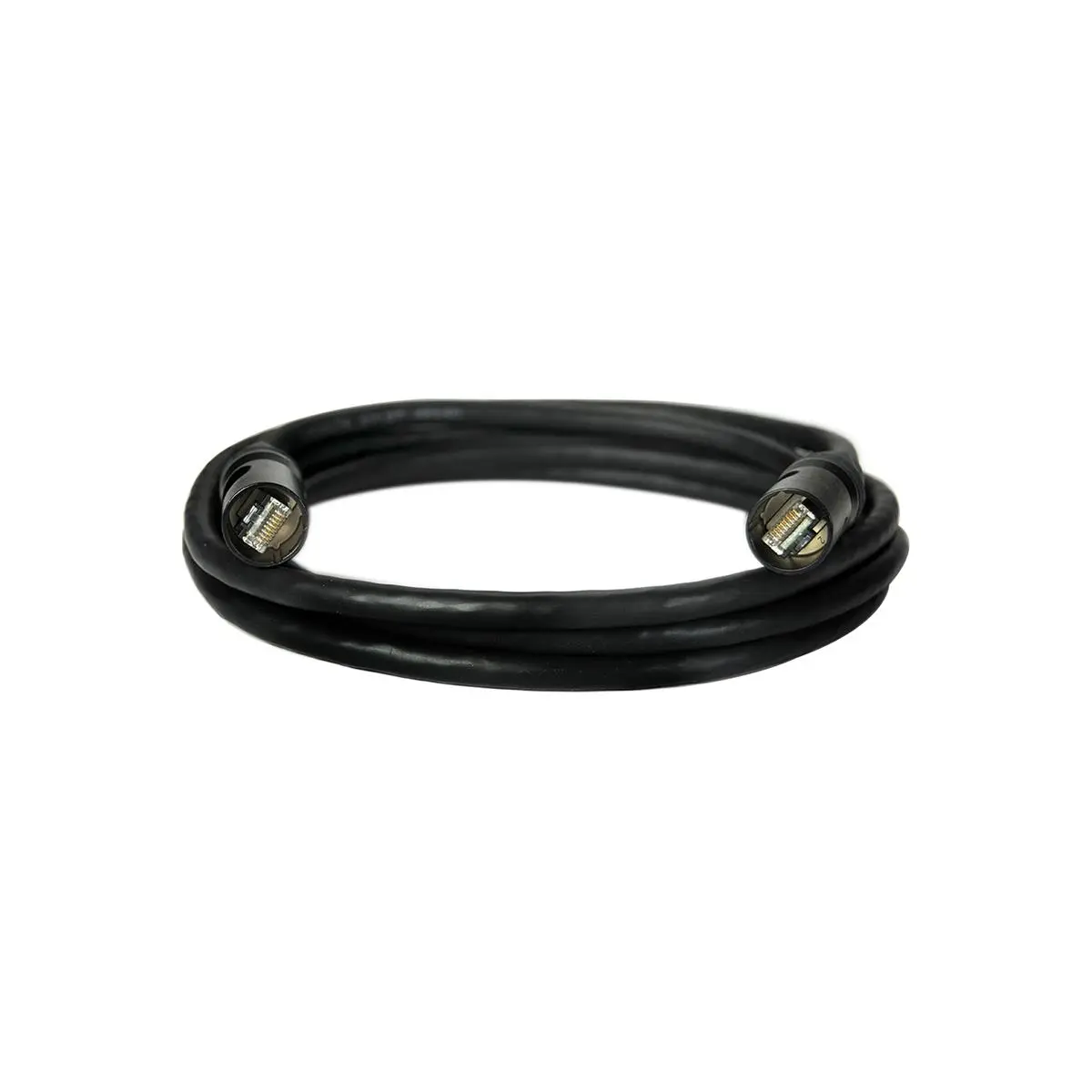 Whirlwind ENC6ASE 2' Ethercon to Ethercon Shielded Tactical CAT6A Cable