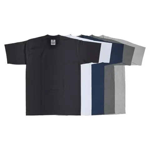 Pro Club Men's Heavyweight Cotton Short Sleeve Crew Neck T-Shirt