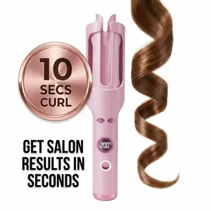 Viral Automatic Rotating Curling Iron 30mm – Beach Waves Curler, Cool Airflow Anti-Frizz Hair Waver, Volumizing Egg Curling Wand, Fast Heating No Damage Hair Styler for Bouncy Waves | TikTok Made Me Buy It Summer Travel Must-Have Gift for Mom