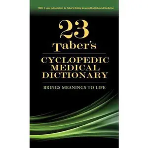 USED-Taber's Cyclopedic Medical Dictionary by Venes, Donald (Paperback)