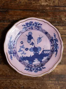 Oriente Italiano Antico Doccia Flat Bread Plate