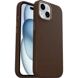OtterBox iPhone15, iPhone 14 and iPhone 13 Case Symmetry Series Cactus Leather