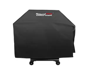 Royal Gourmet Grill Cover, Durable Oxford Polyester Outdoor BBQ Cover, Water Resistant, Weather Protection, Black