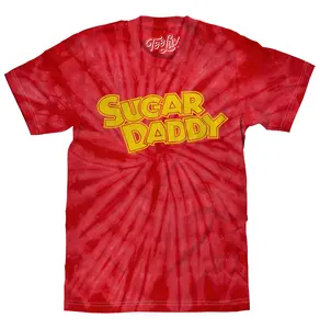 Sugar Daddy Tie Dye T-Shirt - Red Spider Tie Dye