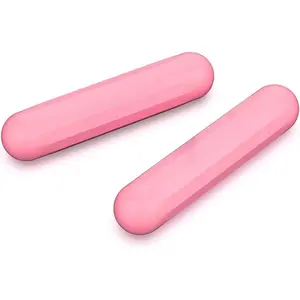 Dumbbell Hand Weight Bars for Women,3lbs Dumbbells Set of 2 or 1 count Kettlebell Ring for Walking,Workout,Pilates,Strength , Gym,Running,Yoga, Dance, Aerobics, Cardio