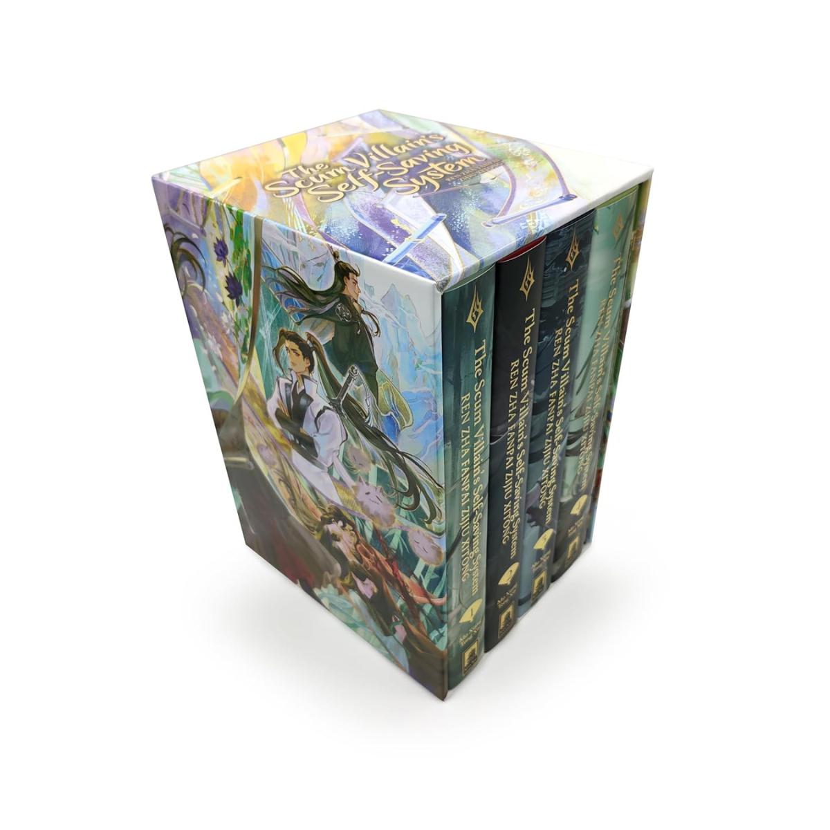 Scum Villain Self Saving System Deluxe Box Set Fantasy Novel Collector Edition - Hardcover