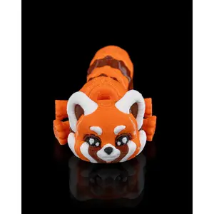 Red Panda Articulating Keychain