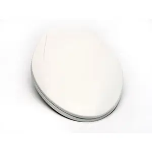 2Q1E6-00 Slow Close Seat with Vari Adjust Lok-Down R'N'C Hinge and Quik-Lok Mounting, Elongated, White