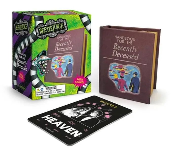 Beetlejuice Talking Handbook for the Recently Deceased [With Battery] -- Running Press - Paperback