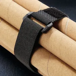 Adjustable Hook and Loop Cable Ties Set Durable Nylon Straps for Wire Management Anti Slip Anti Break Cord Organizer Multi Purpose Anti Tangle Data Cable Fixing Straps