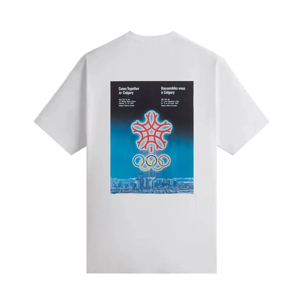 Kith Olympics Heritage Calgary 1988 Vintage Tee (White)