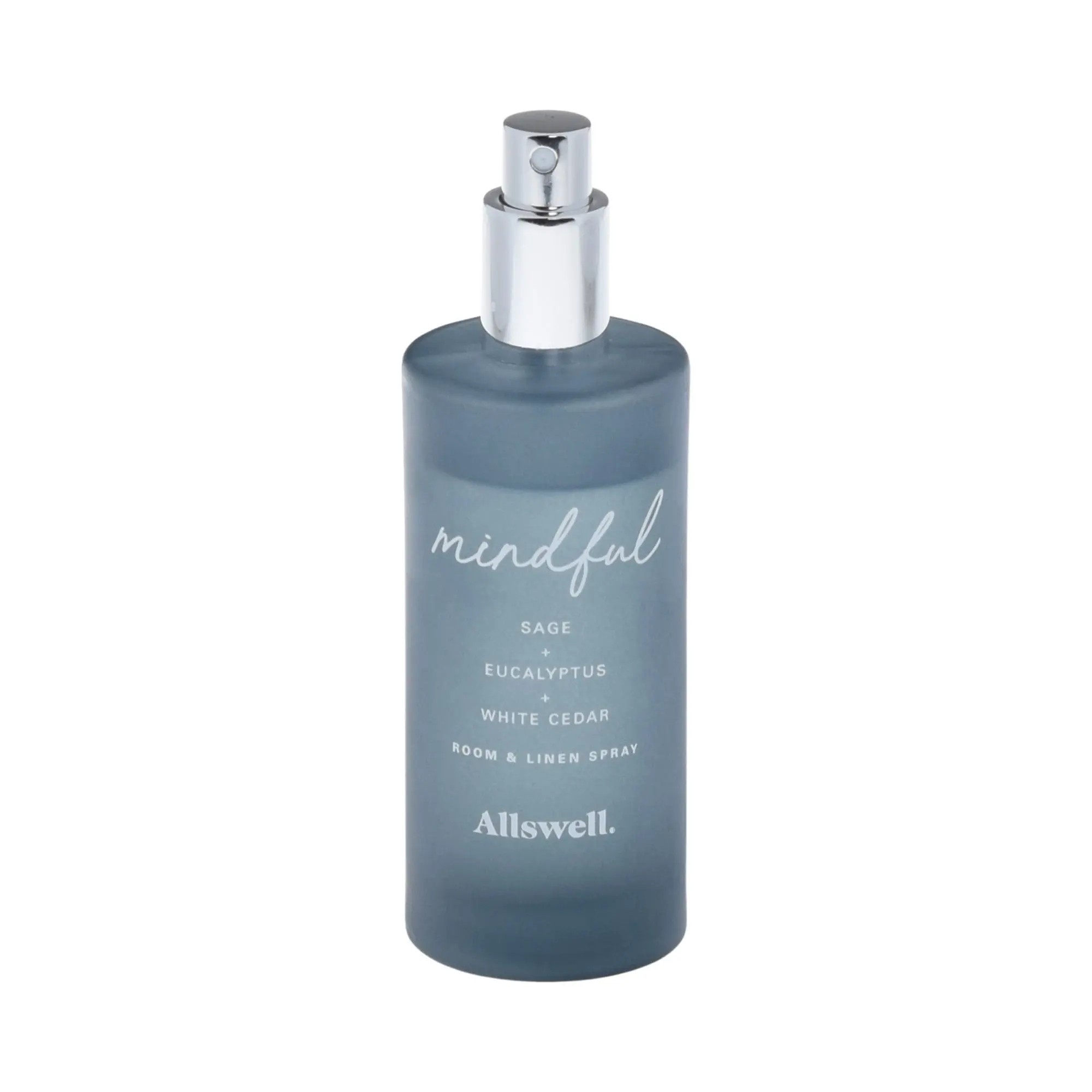 Mindful Sage, Eucalyptus & White Cedar Scented and Linen Spray 3.4 fl oz (100mL) - Clean, Calming Room and Fabrics Spray for Safe Home Fragrance