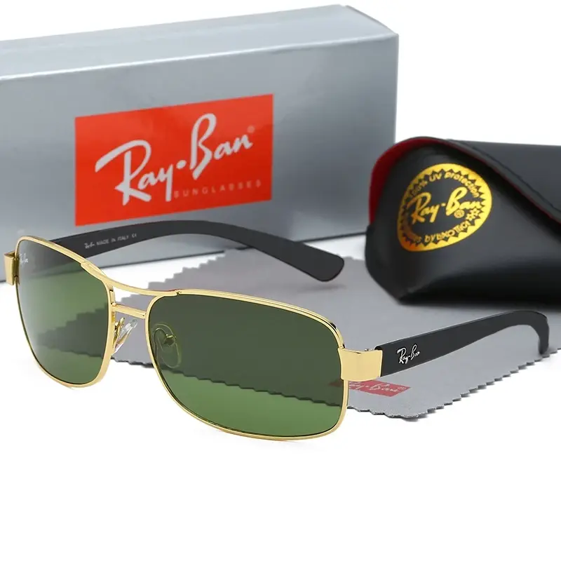 [Buy 2 Get 1 Free ] Ray-Ban Lightweight UV400 Sunglasses with Aluminum Magnesium Alloy Frame for Men Women