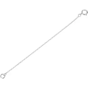 Thin Strong 6 Inch Cable Chain Extension Tarnish Resistant White Gold For Necklace Bracelet Anklet Jewelry Making SS287-6