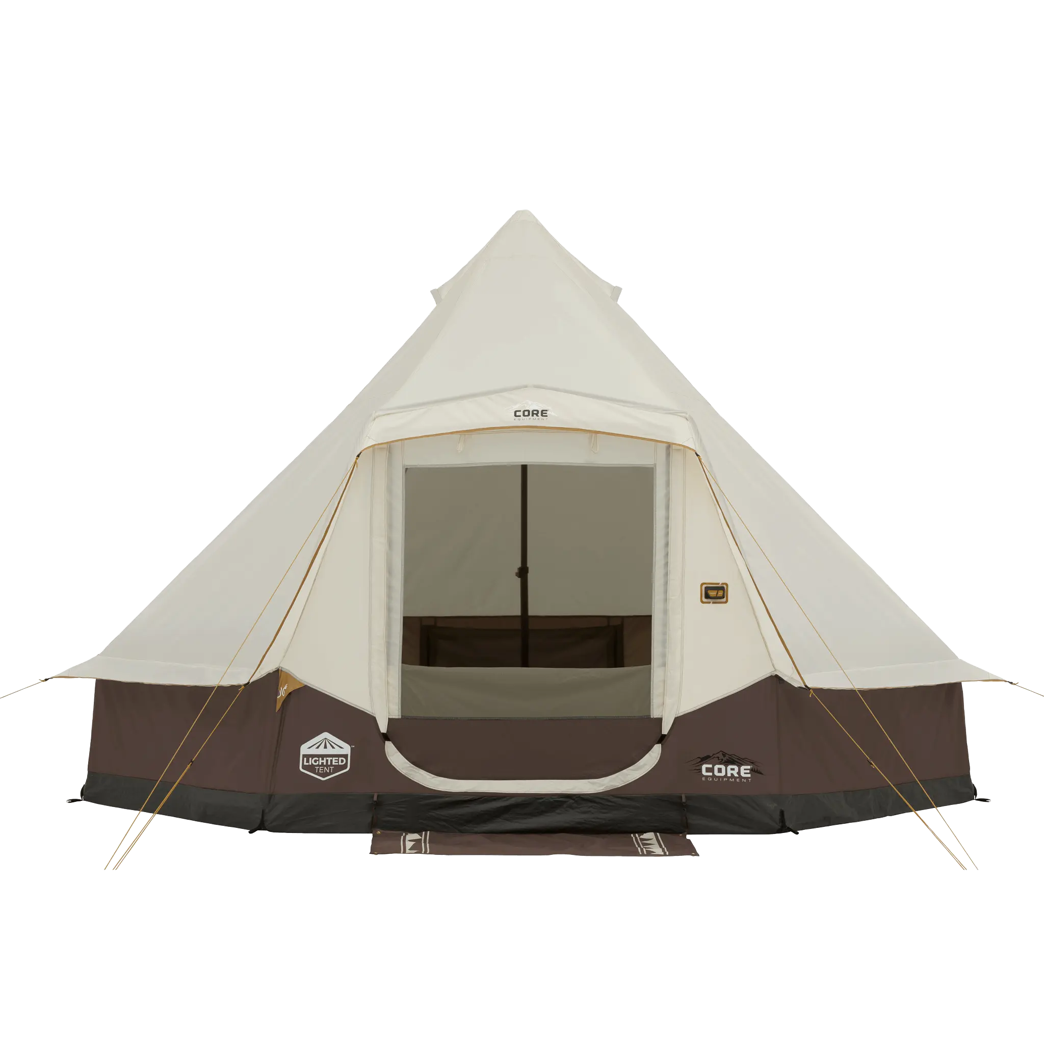 6 Person Lighted Bell Tent