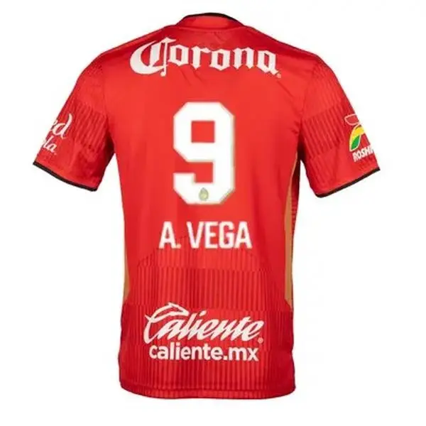 Toluca Alexis Vega #9 Jersey 2025 2026, Liga Mx Jersey, Football Jersey, Soccer Shirt, Gift for Sport Lover