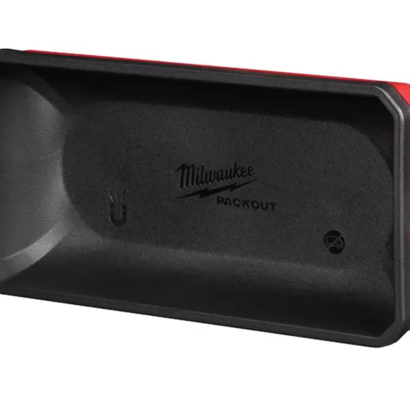Milwaukee PACKOUT Large Magnetic Bin Holder, Heavy-Duty Organizer for Tool Cases & Boxes