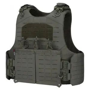 Outdoor Tactical Vest 500D Nylon N6 Laser Cut MOLLE System for Adults - Hand Wash Only, Four Seasons,Suitable for Outdoor Activities and Going Out Combat Vest Body Armor Vest