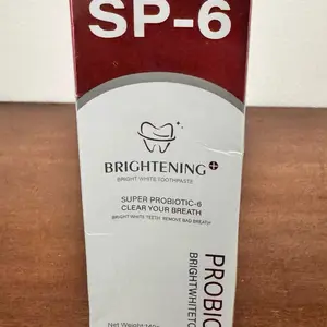CRME SP-6 Probiotics Bright White Toothpaste + FREE bonus item included with purchase
