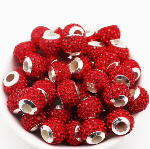 RED BLING BEADS