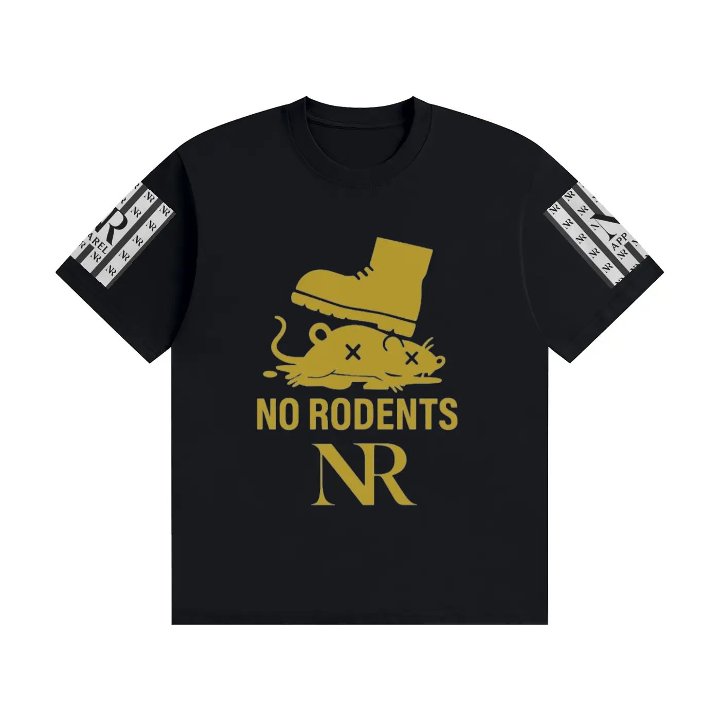 NO RODENTS  NRT1 Seamless Cotton T-Shirt