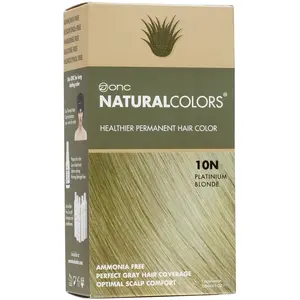 10N Platinum Blonde Heat Activated Hair Dye With Organic Ingredients 120 mL / 4 fl. oz.
