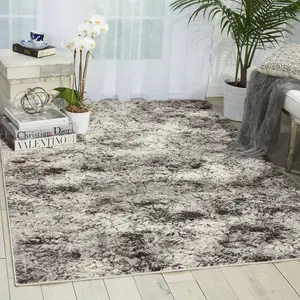 Michael Amini Gleam Abstract Modern Indoor Floor Rug, Abstract Area Rug, Home Decorative Textile for Indoor Spaces, Abstract Area Rugs
