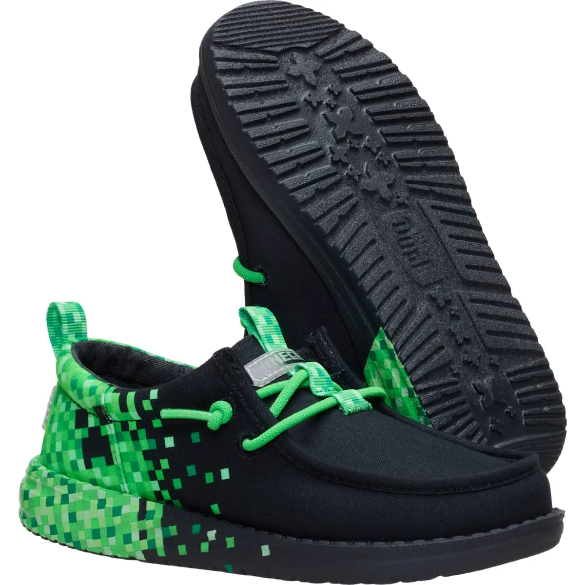 Minecraft X HEYDUDE Wally Funk Youth Creeper - Comfortable  display picture 1