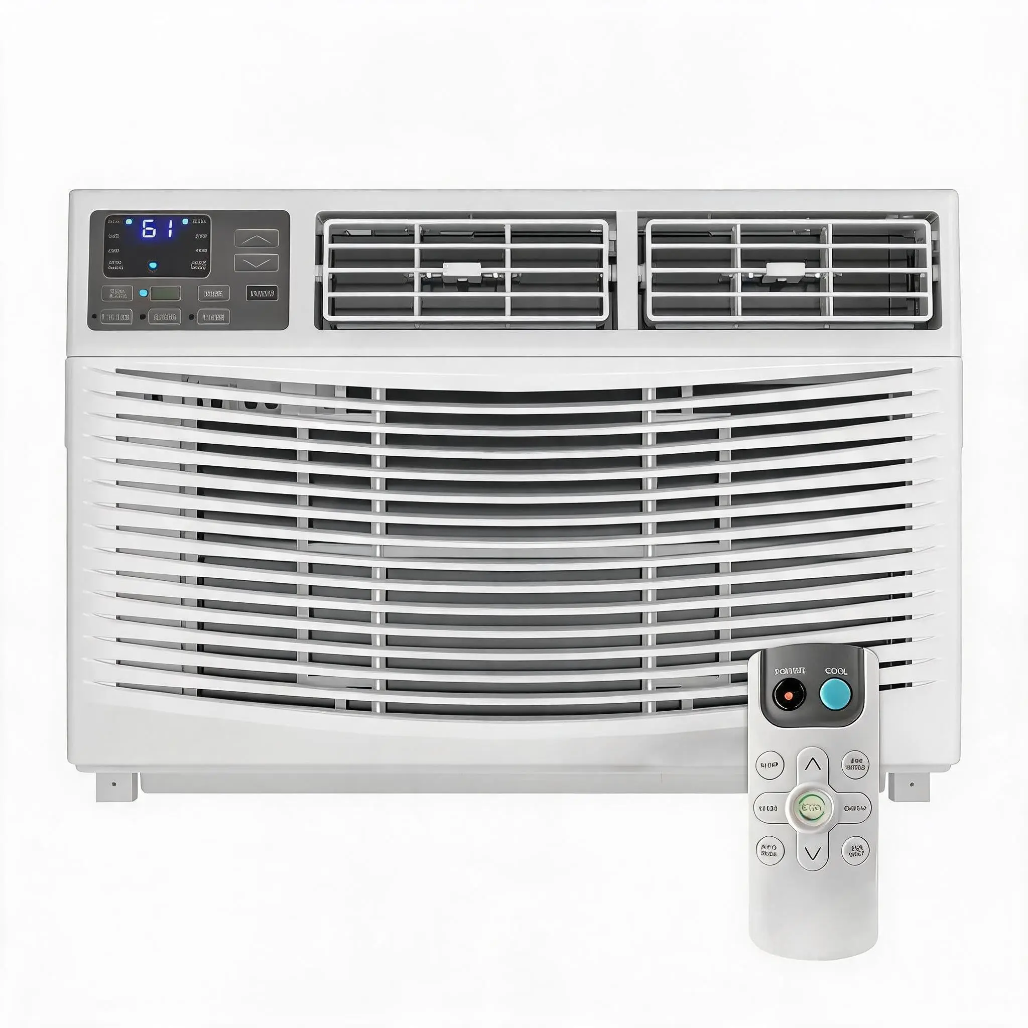 GAOMON 10000 BTU Window Air Conditioner, Fast Cooling Unit for 450 Sq. Ft Rooms, LED Display 24H Timer Sleep Mode Remote Control, Easy Window Mount AC for Bedroom and Living Room