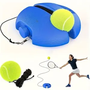 Tennis Training Ball With String, Rebound TennisBall, Self Practice Tennis Training Equipment,Portable Tennis Training Tool For Beginners,Durable, Sport