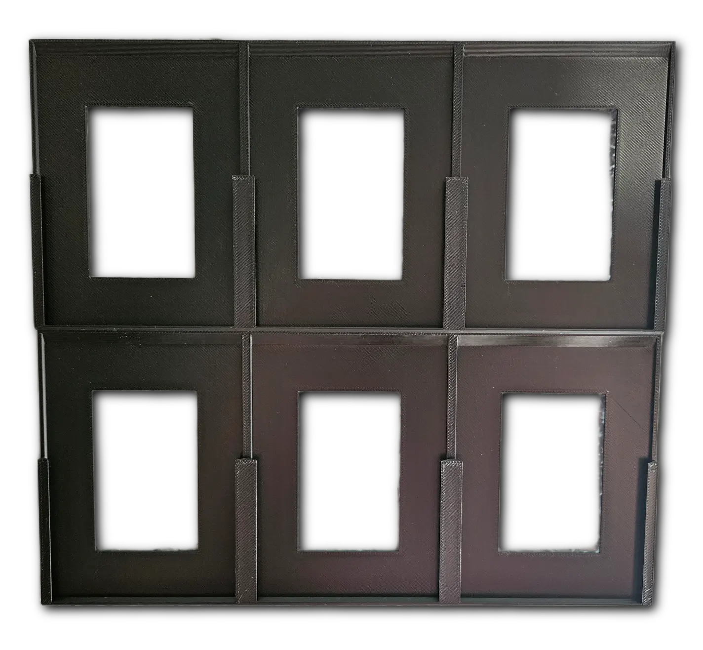 Toploader Wall Display - Black