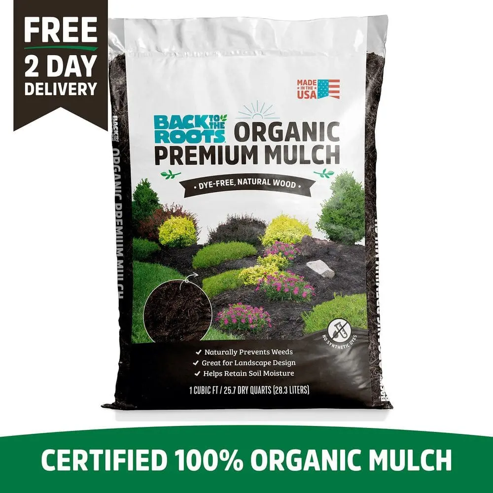 1 cu. ft. Organic Bark Bagged Mulch
