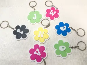 3D Printed Initial Keychain for Car Keys