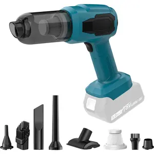 3 in 1 Handheld  Vacuum Compatible with Makita 18V  with 21000pa  Suction, Handheld Vacuum Cordless & Blower with 200W Brushless , Mini Vacuum Cleaner for ,  (No )