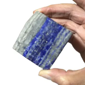 sale crystals Lapis Lazuli UV Reactive Cubes with Pyrite &?Calcite Natural Blue Stone for Healing & Decor crystal delivery