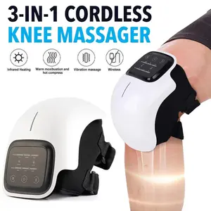 2026 New Knee Massager, Heat Therapy Light Trio, Wireless Portable Knee Therapy Device, Ideal Gift for Seniors, Preferred by Fitness Enthusiasts