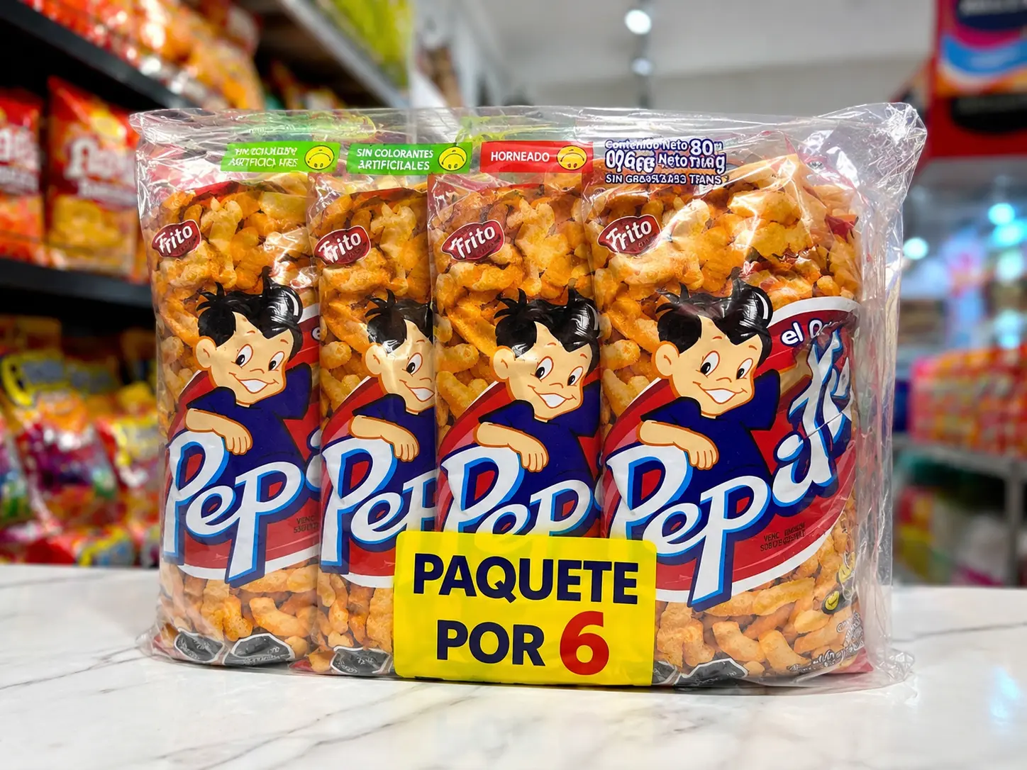 EL ORIGINAL PEPITO PAQUETE X6 UNIDADES