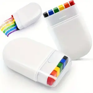 1pc Multipurpose DIY Colorful Rainbow Crayon Painting Stick Festival Party Decoration Painting Stick Art Drawing Supplies