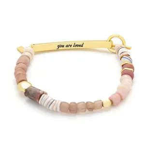 "You Are Loved" Hidden Message Bracelet