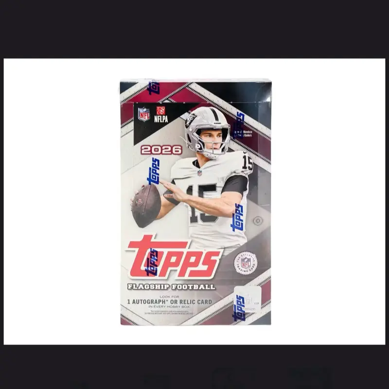 2026 NFL Topps Football Hobby Box (Flagship) 2026 NFL Topps Football Hobby Box (Flagship)