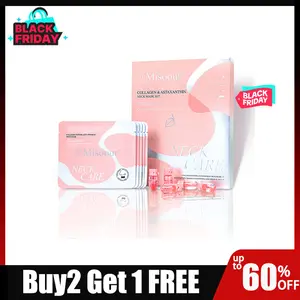 Misoour Neck Mask Set:Collagen Peptide Anti-Wrinkle Neck Mask + Astaxanthin Firming & Smoothing Serum|Reduce neck wrinkles, Moisturize and brighten,Firm and lift#TikTokShopBlackFriday