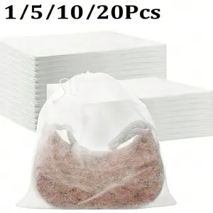 1/5/10/20 Pack Drawstring Dust Bags, Lightweight Non-Woven Storage Pouches for Handbags Wallets Shoes, Breathable Fabric for Travel Home Use, Durable Lightweight Organizer, Dustproof Organizer