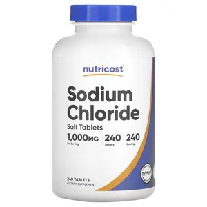 Nutricost Sodium Chloride, 1,000 mg, 240 Tablets