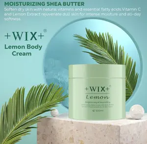 +wix+ brightening & Nourishing lemon body cream