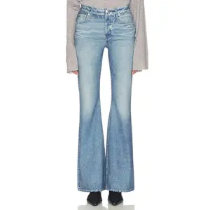 Rag & Bone rb Miramar Ponte Dahlia Full Length Jeans in Minetta
