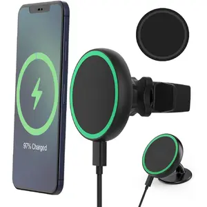 Charger Mount Compatible with Magsafe  15/  14/ 13,   Air Vent  Accessories  Phone Holder