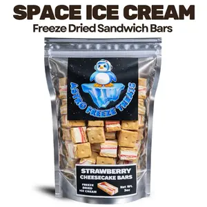 Freeze Dried Sandwich Bars- Pick Flavor- 3oz- Astro Freeze Treats- Crunchy Snack Dessert- Crispy Viral Candy