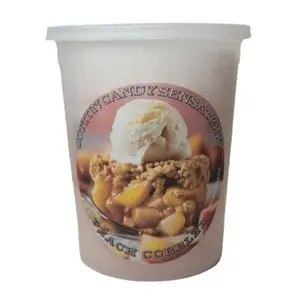 Peach Cobbler Gourmet Cotton Candy - Cotton Candy Sensations 200+ Flavors