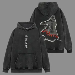 Limited Namikaze Minato Shirt Premium 100% Acid Wash Hoodie-Shirt, NRT Fans, Anime Graphic Hoodie, Streetwear Hoodie Unisex Oversize Gift for Anime Lovers Oversized